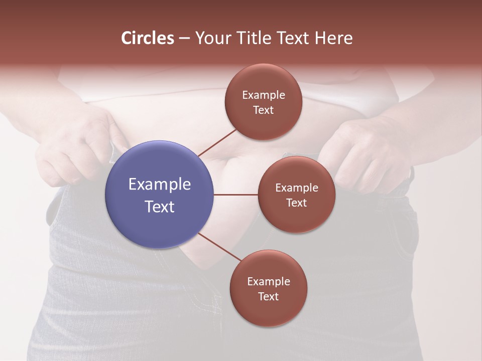 Waist Medicine Large PowerPoint Template