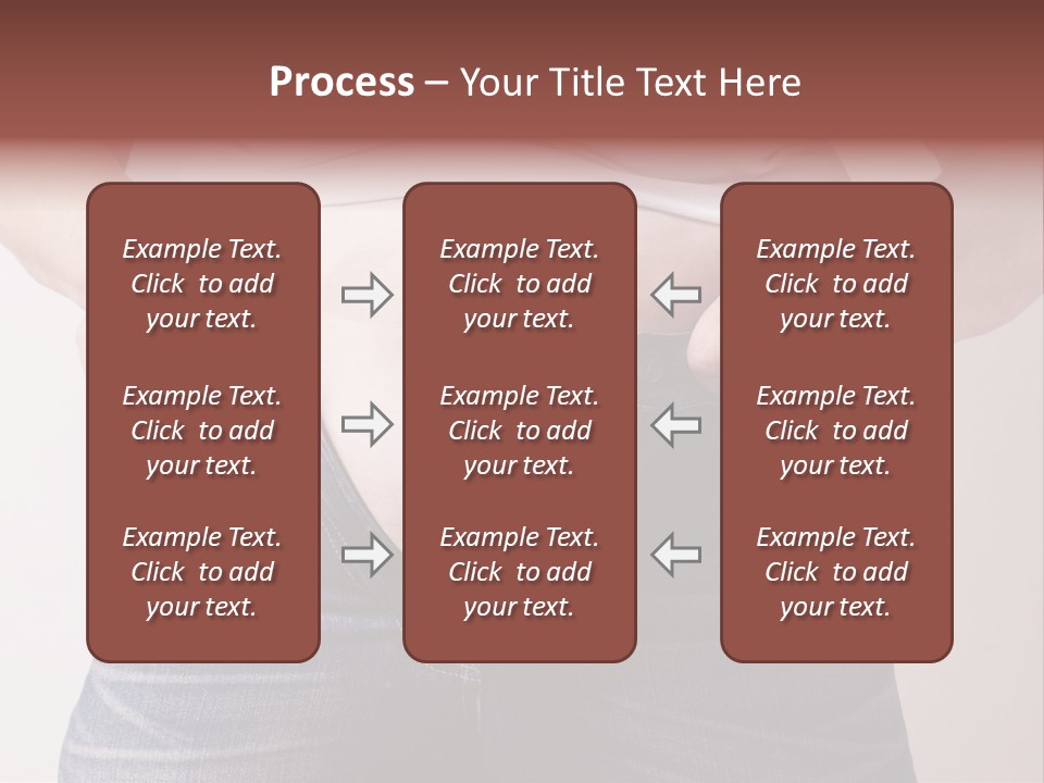 Waist Medicine Large PowerPoint Template