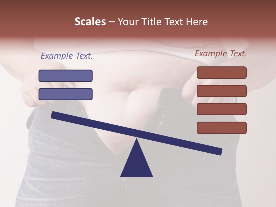 Waist Medicine Large PowerPoint Template