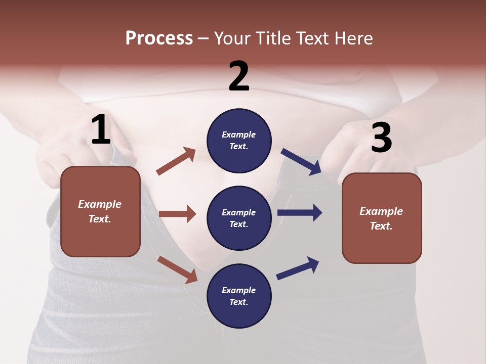 Waist Medicine Large PowerPoint Template