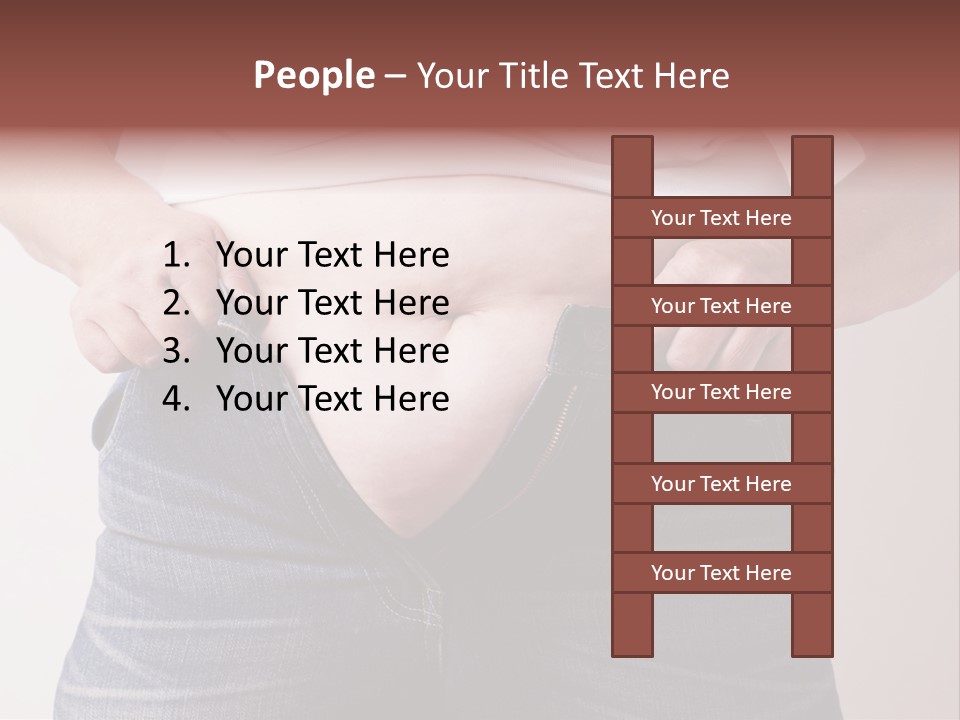 Waist Medicine Large PowerPoint Template