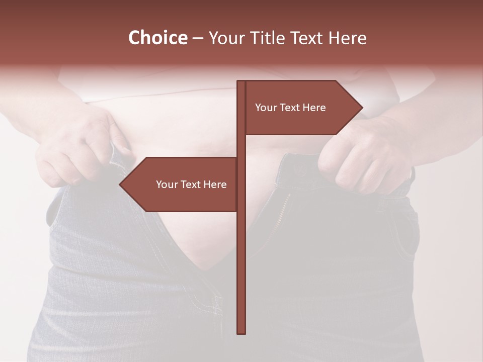 Waist Medicine Large PowerPoint Template