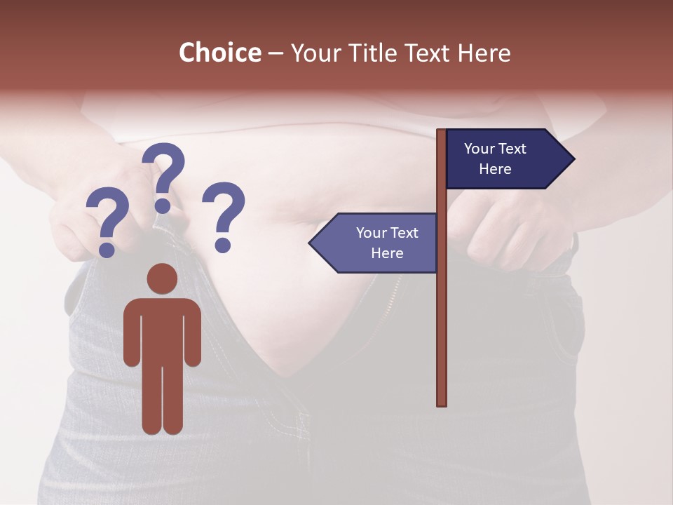 Waist Medicine Large PowerPoint Template