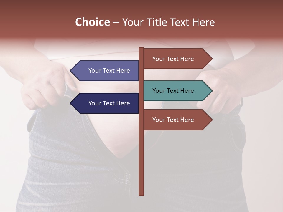 Waist Medicine Large PowerPoint Template