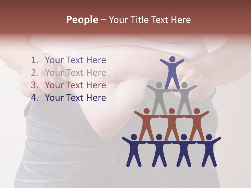 Waist Medicine Large PowerPoint Template