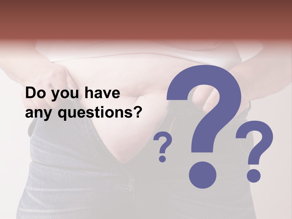 Waist Medicine Large PowerPoint Template