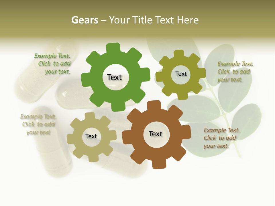 Herbal Tropical Fresh PowerPoint Template