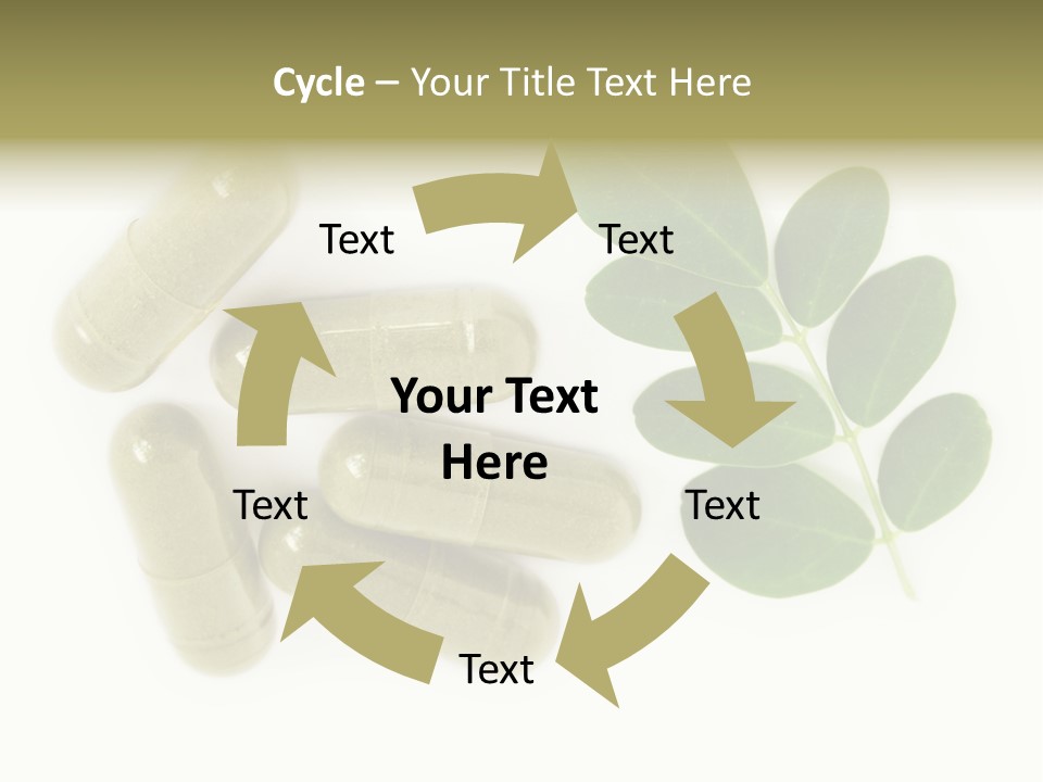 Herbal Tropical Fresh PowerPoint Template