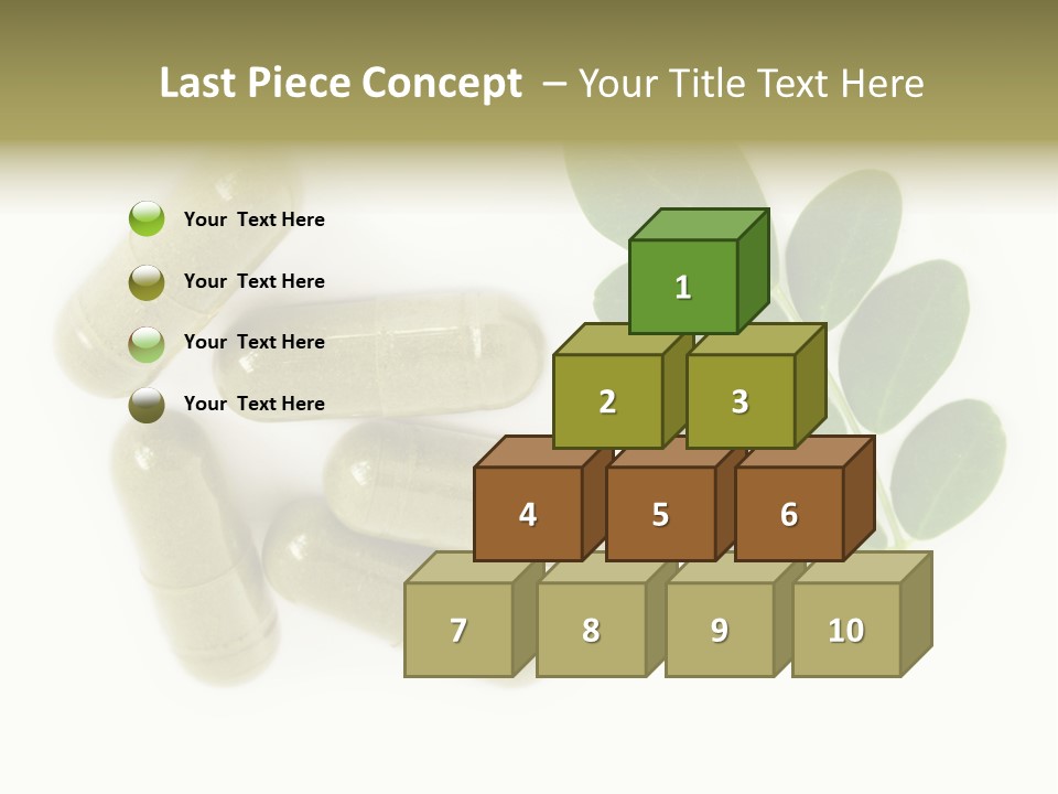 Herbal Tropical Fresh PowerPoint Template