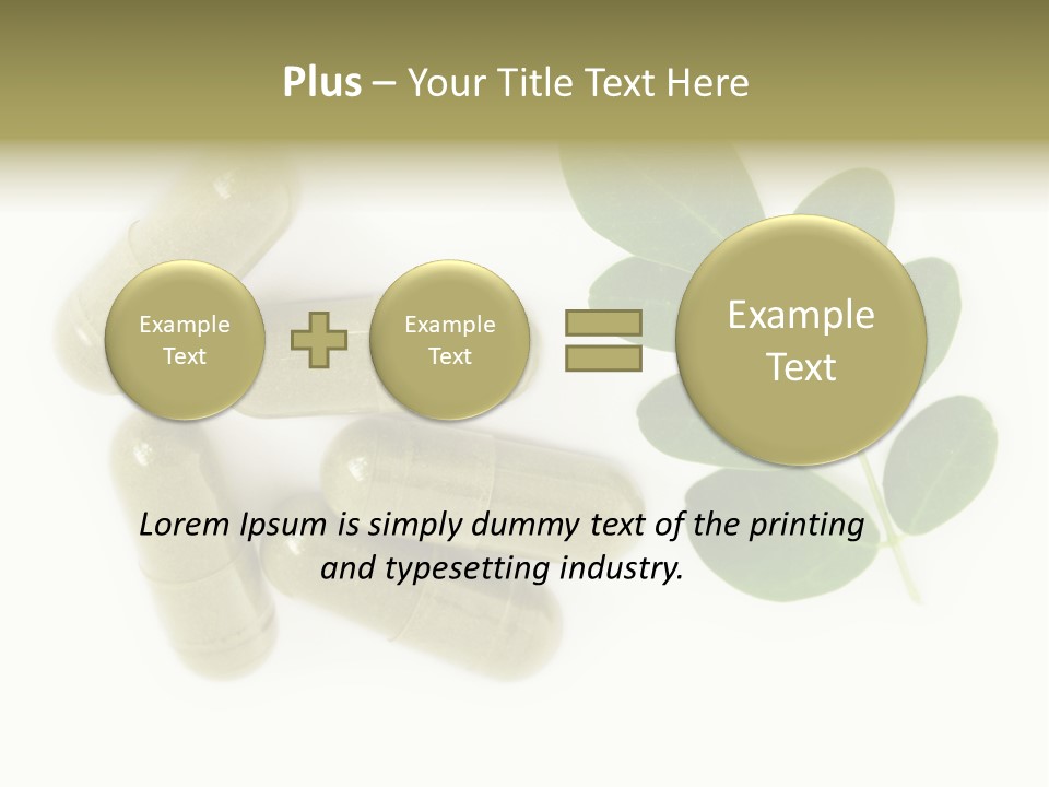 Herbal Tropical Fresh PowerPoint Template