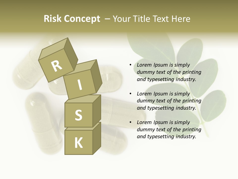 Herbal Tropical Fresh PowerPoint Template