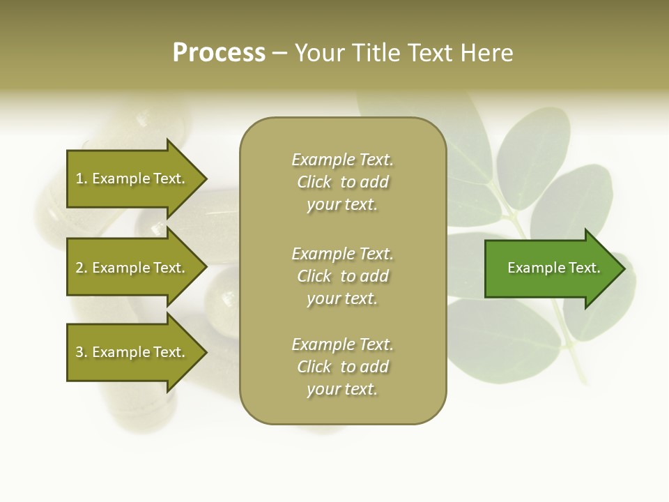 Herbal Tropical Fresh PowerPoint Template