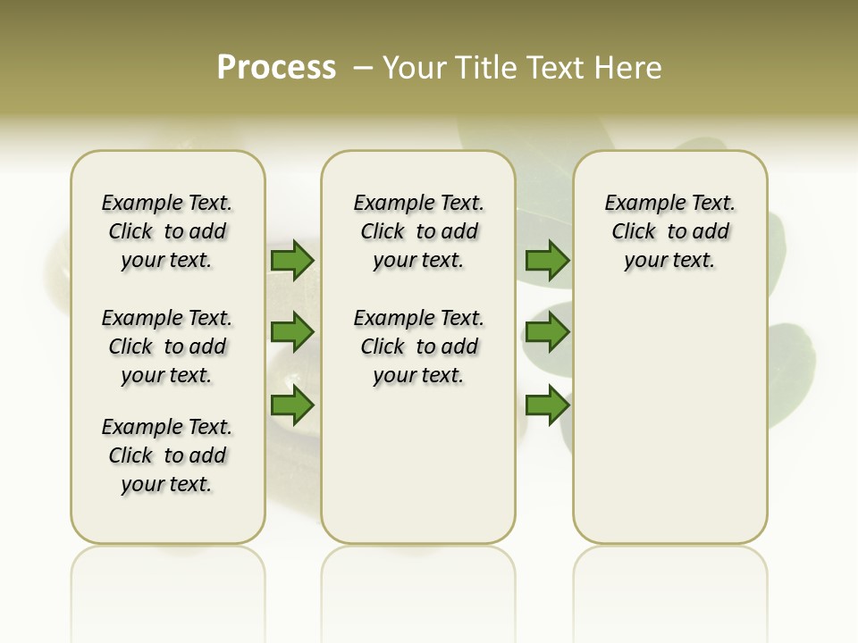 Herbal Tropical Fresh PowerPoint Template