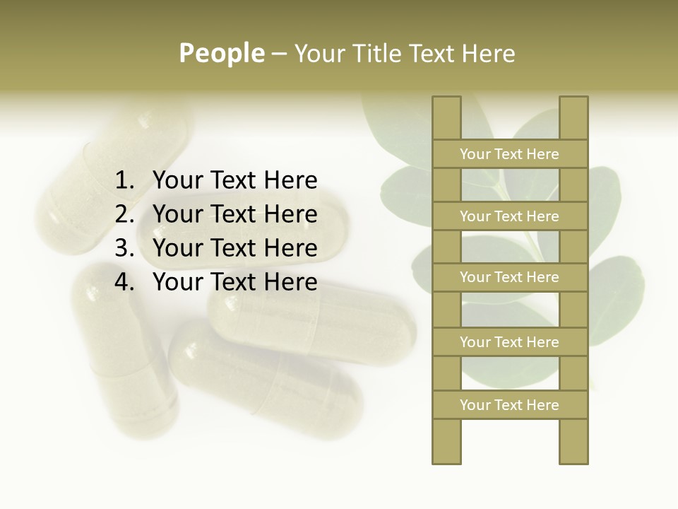 Herbal Tropical Fresh PowerPoint Template