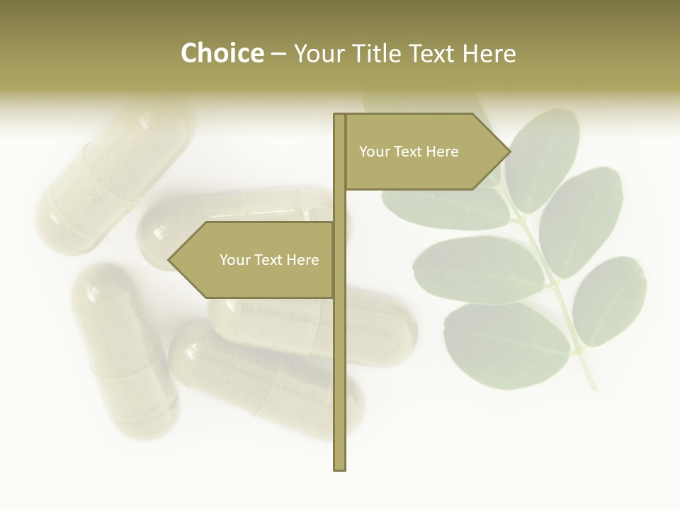 Herbal Tropical Fresh PowerPoint Template