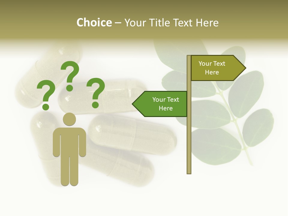 Herbal Tropical Fresh PowerPoint Template