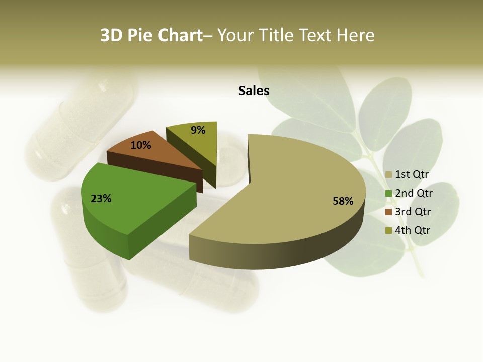 Herbal Tropical Fresh PowerPoint Template