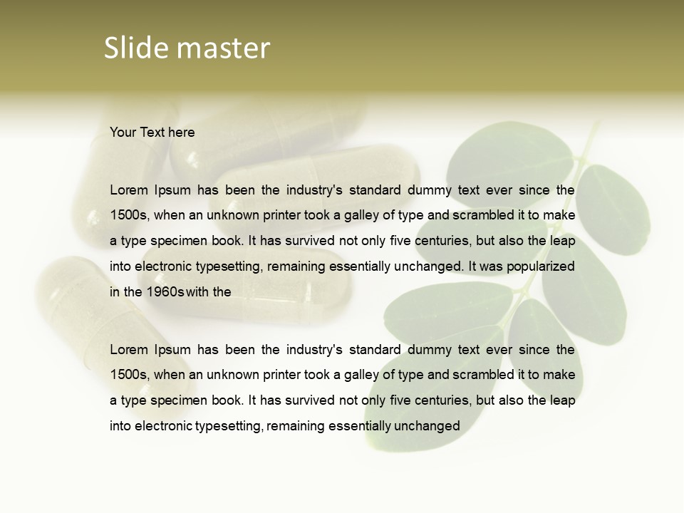 Background Natural Nature PowerPoint Template