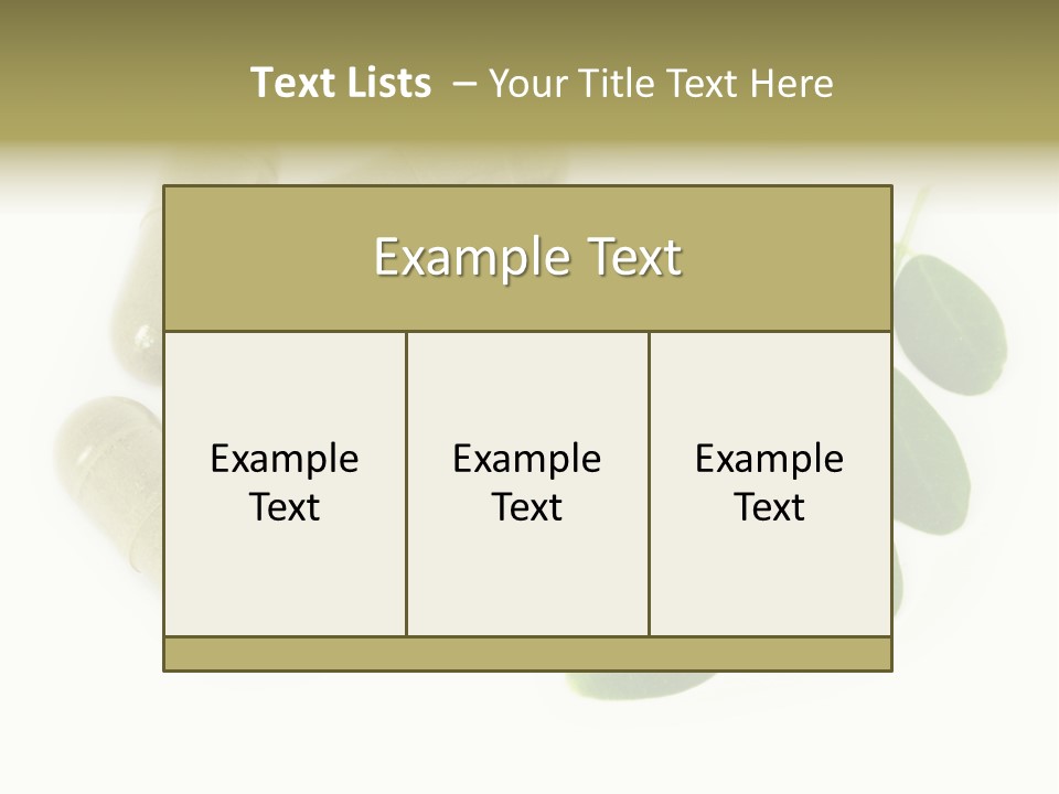Background Natural Nature PowerPoint Template