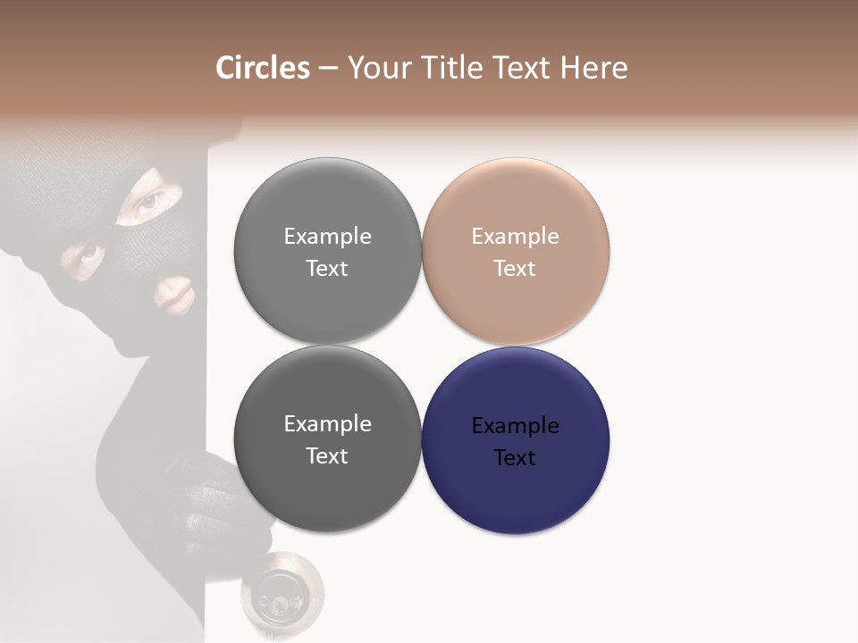 House Crime Housebreaker PowerPoint Template