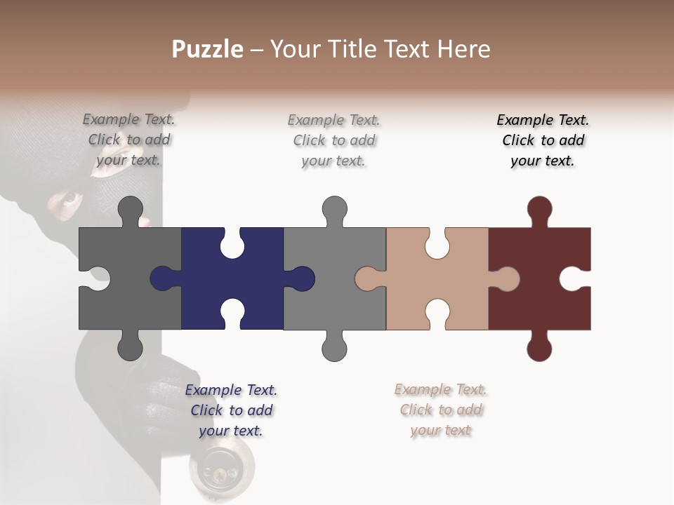 House Crime Housebreaker PowerPoint Template