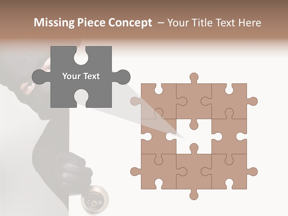 House Crime Housebreaker PowerPoint Template