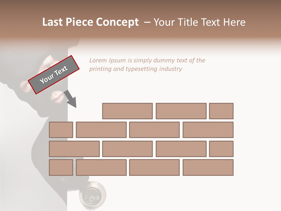 House Crime Housebreaker PowerPoint Template