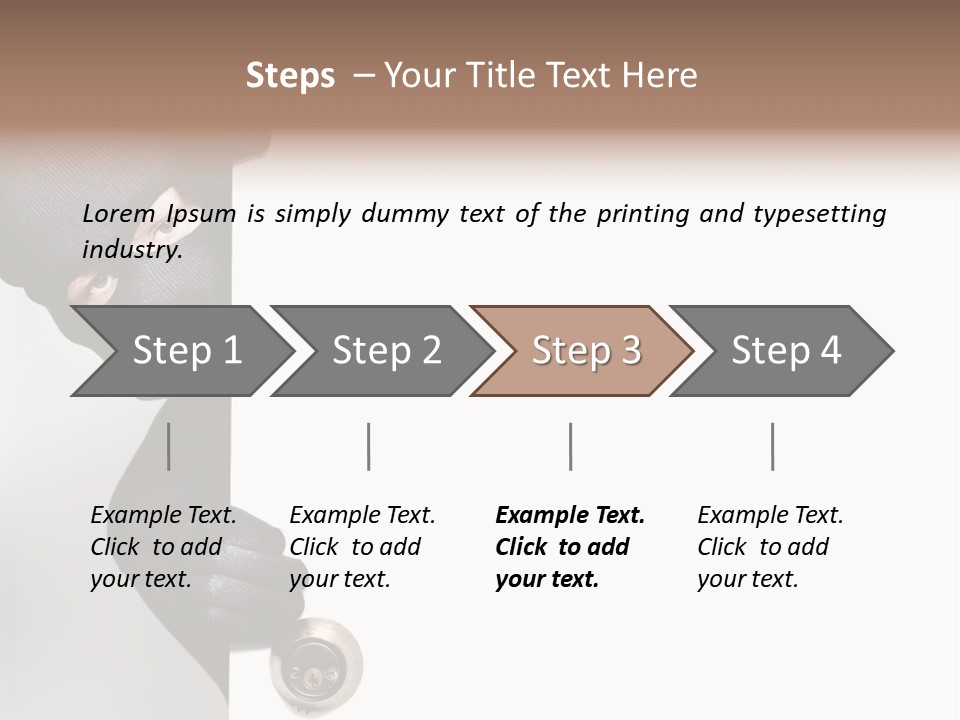 House Crime Housebreaker PowerPoint Template