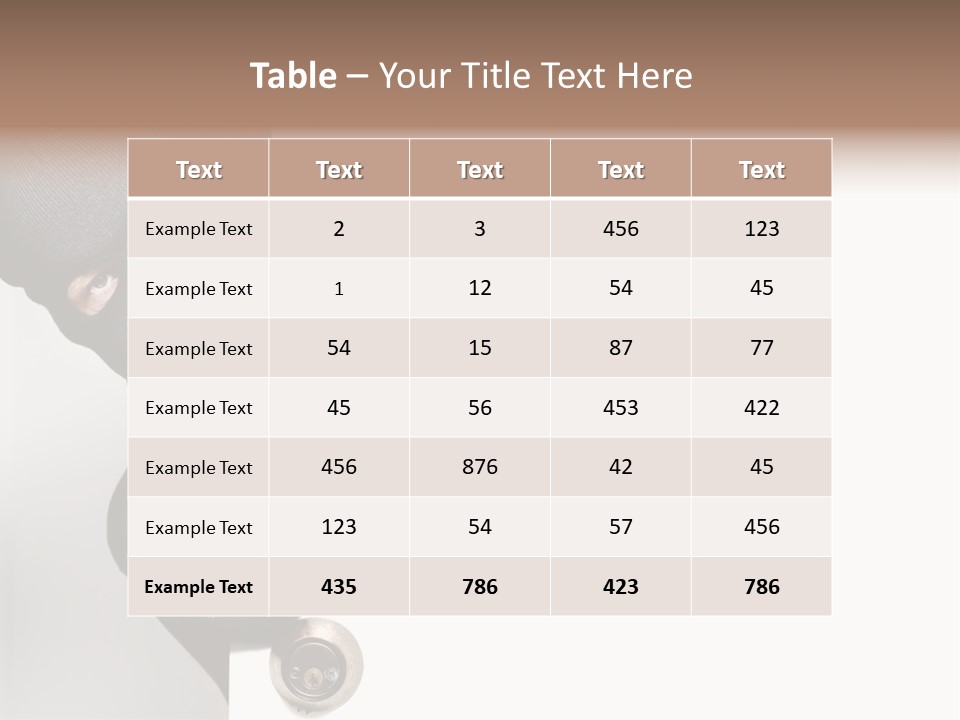 House Crime Housebreaker PowerPoint Template