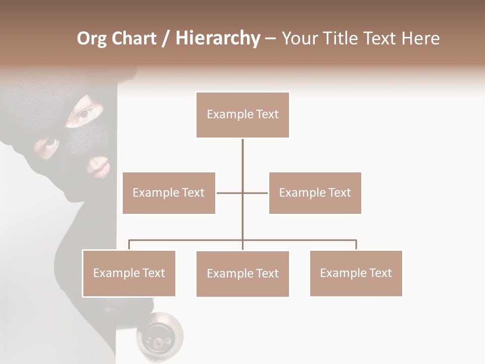 House Crime Housebreaker PowerPoint Template