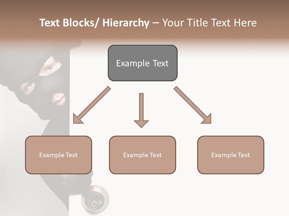 House Crime Housebreaker PowerPoint Template