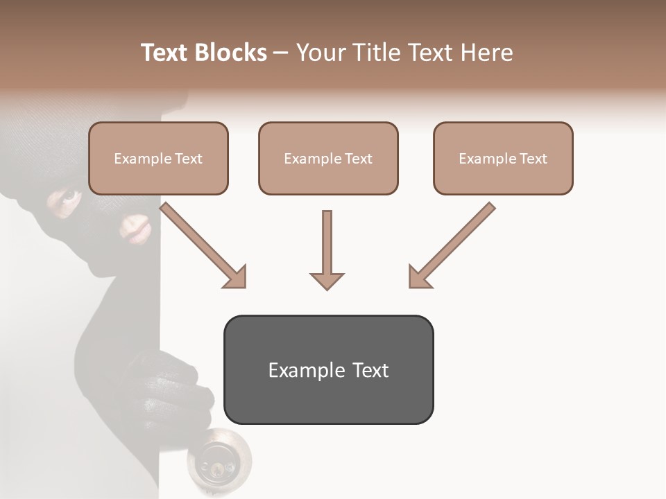 House Crime Housebreaker PowerPoint Template