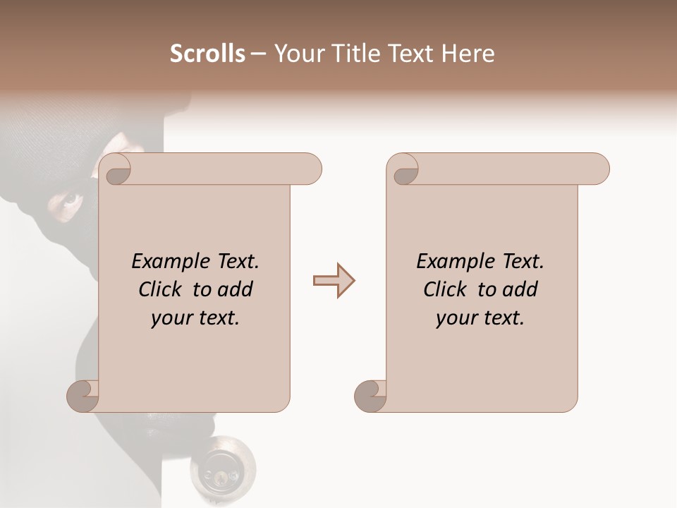House Crime Housebreaker PowerPoint Template