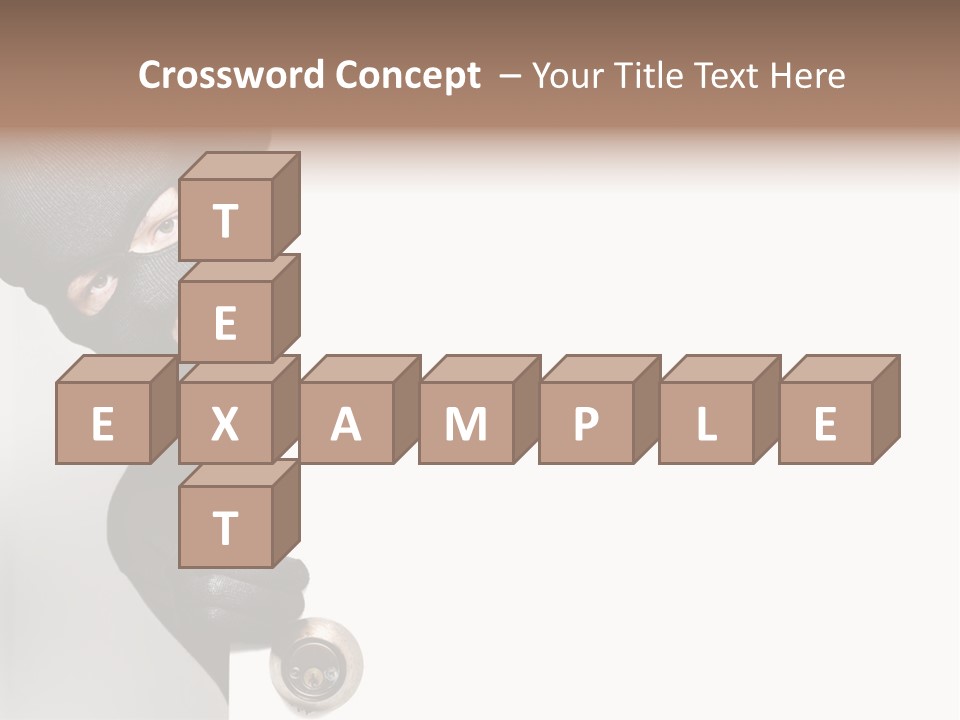 House Crime Housebreaker PowerPoint Template