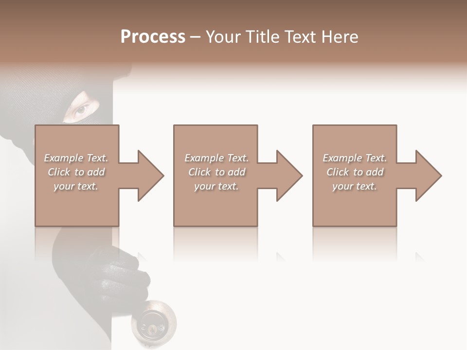 House Crime Housebreaker PowerPoint Template