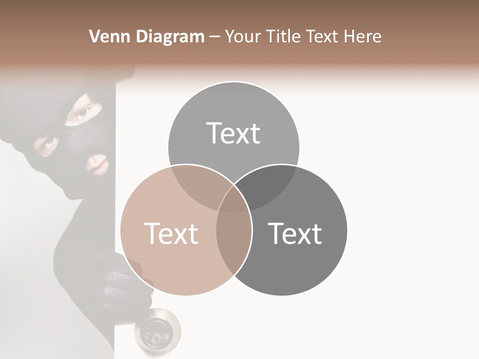 House Crime Housebreaker PowerPoint Template