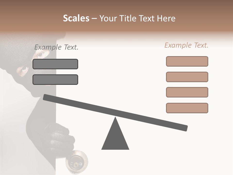 House Crime Housebreaker PowerPoint Template