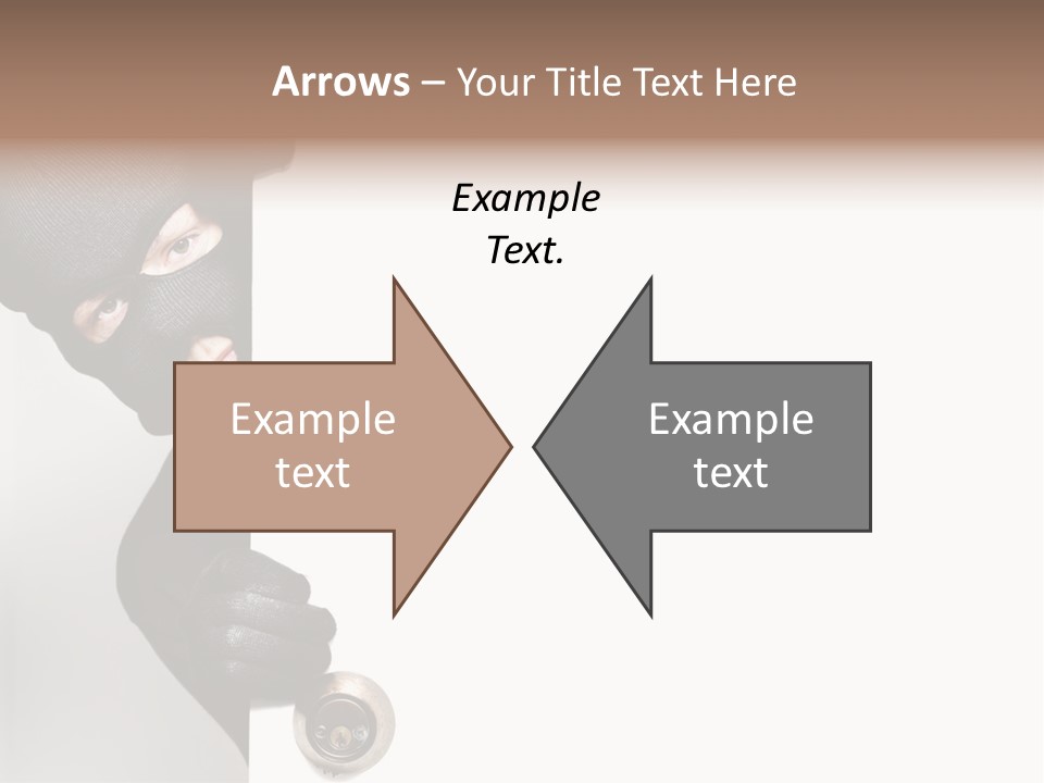 House Crime Housebreaker PowerPoint Template