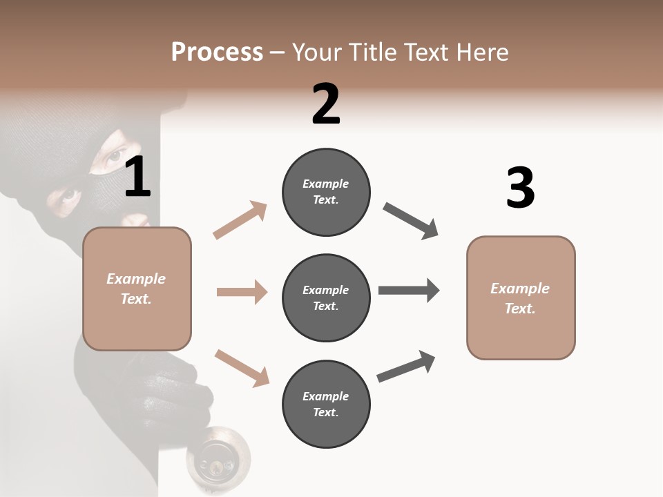 House Crime Housebreaker PowerPoint Template