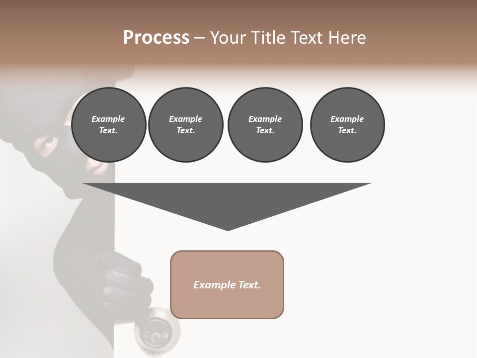 House Crime Housebreaker PowerPoint Template