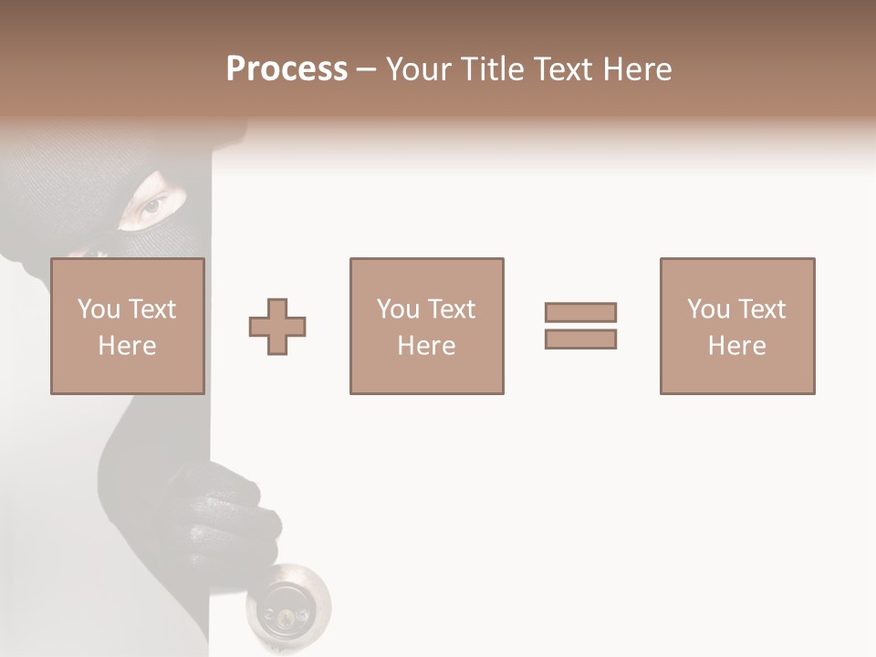 House Crime Housebreaker PowerPoint Template