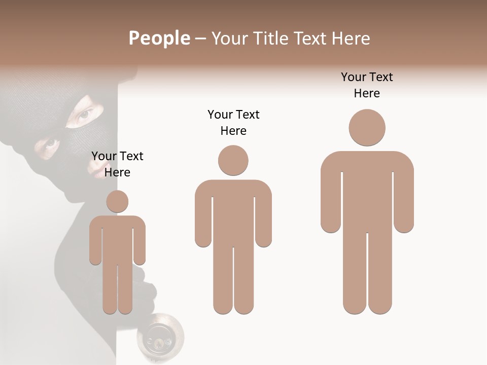 House Crime Housebreaker PowerPoint Template