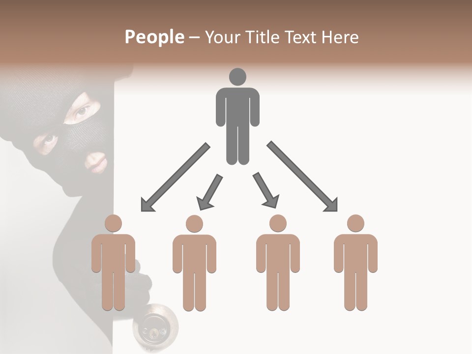House Crime Housebreaker PowerPoint Template
