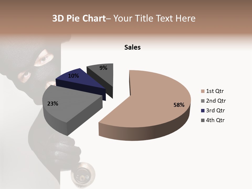 House Crime Housebreaker PowerPoint Template