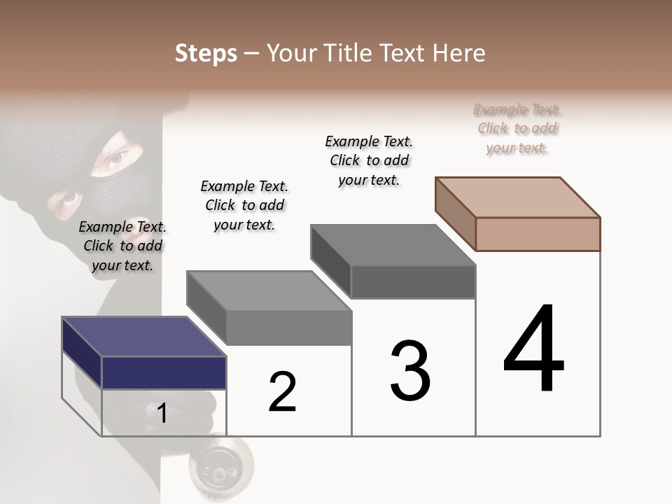House Crime Housebreaker PowerPoint Template