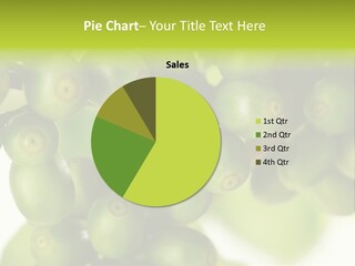 Fruits Tropical Bush PowerPoint Template