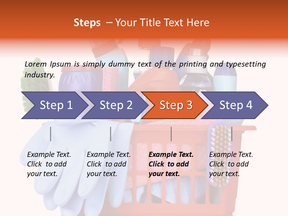 Atomizer Plastic Cleaner PowerPoint Template