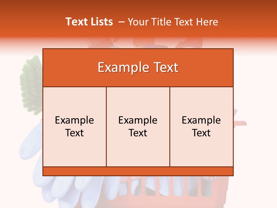 Atomizer Plastic Cleaner PowerPoint Template
