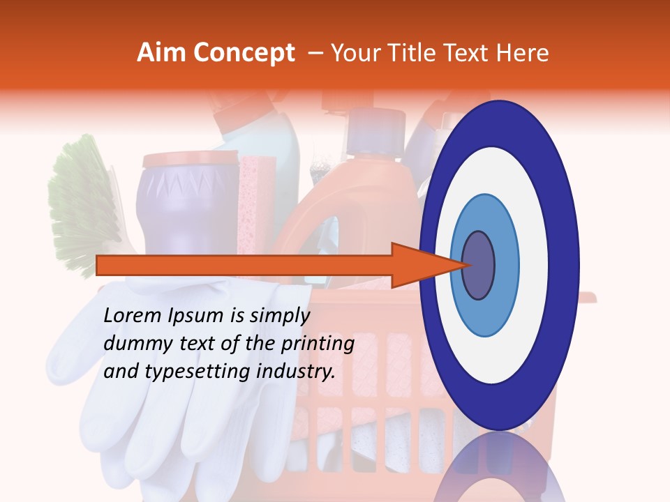 Atomizer Plastic Cleaner PowerPoint Template