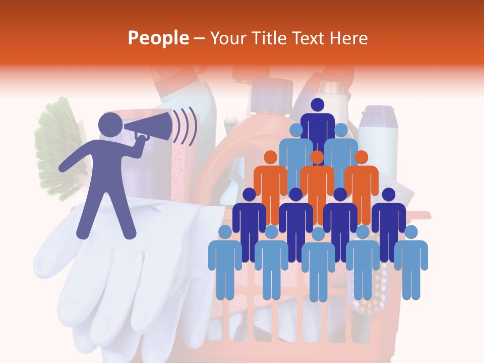 Atomizer Plastic Cleaner PowerPoint Template